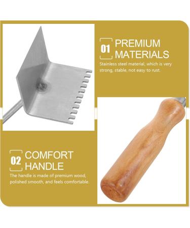 Ipetboom Beehive Shovel Clean Wax Honeycomb Scraper Partition Steel for Uncapping Tool Supplies King Honey Beekeeping - Buy Online on GoSupps.com