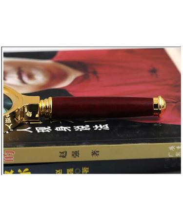 Portable Handheld Magnifier 10 Times Glass Reading Magnifier 80mm Optical Lens Reading Tool Books Newspaper Map Stamp Coin Made in China - Buy Online on GoSupps.com