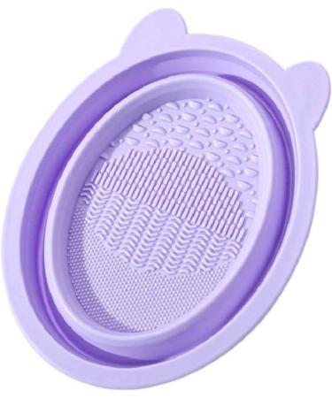 Folding Makeup Brush Cleaning Pad - Two-Piece Beauty Tool Set for Brushes & Blenders - International Shipping Available - Buy Online on GoSupps.com
