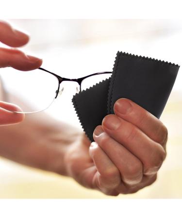 100pcs Glasses Cleaning Cloths - Premium Lens Cloths for Eyeglasses & Optics | Streak-Free Eyewear Care - Buy Online on GoSupps.com