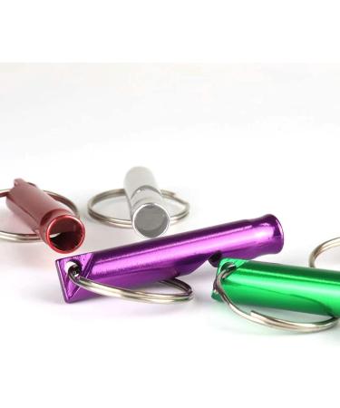 14-Piece Aluminum Alloy Sport Whistle Set | Emergency Whistles with Key Rings | Ideal for Referees Hiking Camping & Climbing - 7 Colors - Buy Online on GoSupps.com