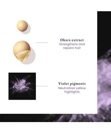 Ren Furterer - OKARA SILVER - Toning Purple Conditioner - For Blonde White Grey Silver & Pastel Hair - 150ml - Buy Online on GoSupps.com