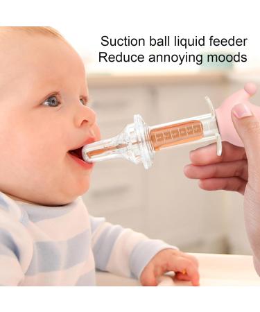 Best Cartoon Medicine Dispenser for Children | Baby Feeding Utensils Liquid Medication Drip Syringe & Firulab Pink Donor - Buy Online on GoSupps.com