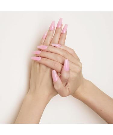 Mylee Gel Nail Polish 10ml Strawberry Milkshake UV/LED Soak-Off Nail Art Manicure Pedicure for Professional Salon & Home Use Pink Range - Long Lasting & Easy to Apply MG0025 - Strawberry Milkshake - Buy Online on GoSupps.com