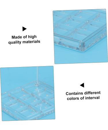 FOMIYES 4pcs Boxes Eye Shadow Box Travel Makeup Case Empty Highlight Case Cosmetics Sub Package Container - Buy Online on GoSupps.com