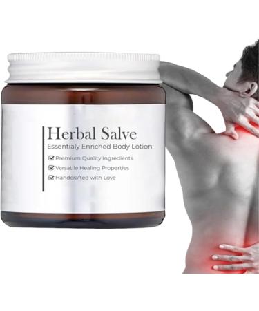 Organic H Erbal Salve Joint Relief Cream Muscle Recovery Balm Fast Absorbing & Nongreasy Formula 114g for Knee Ankle Neck Back Feet Leg Body Skin Use - Buy Online on GoSupps.com