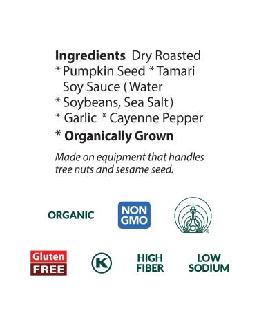 Eden Organic Spicy Pumpkin Seeds - Dry Roasted Pocket Snacks - 1 Ounce (Pack of 12) - Buy Online on GoSupps.com