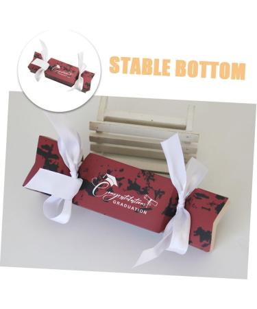 ULTECHNOVO 50pcs Boxes Graduation Candy Box Gift Boxes Candy Case Graduation Treat Boxes Candy Supply Party Candy Holder Graduation Party Favor Boxes Multifunction Container Paper 1 count (Pack of 1) Red - Buy Online on GoSupps.com