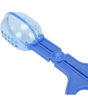 Zerodis Reptile Feeding Clamp & Poop Scoop Tool - Optimal Feeding & Cleanup for Turtles Lizards Frogs & Spiders (Blue) - Buy Online on GoSupps.com