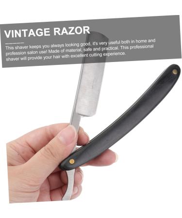 Minkissy Bart Wet Razor for Men | Rustproof Steel with Wooden Handle | Best Manual Shaving Razor for Smooth Grooming - Buy Online on GoSupps.com