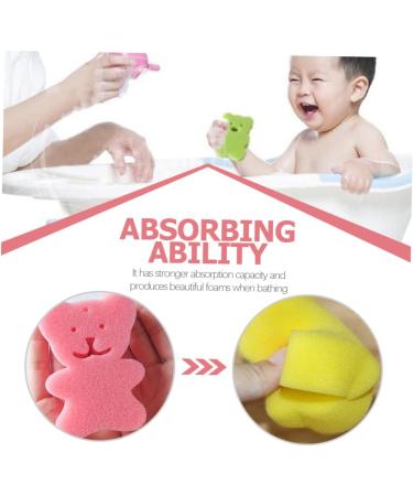 Healifty 30 Pcs Children's Bath Sponge Set - Soft Foam Loofah & Back Scrubber for Newborns | Ideal Bath Products for Kids - Buy Online on GoSupps.com