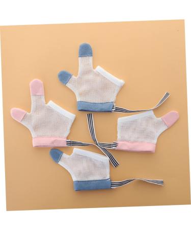 Toyvian Baby Anti-Eating Gloves - Chew Toys for Kids | Teething Relief | Thumb Sucking Guard | Baby Teether Mitts - Buy Online on GoSupps.com