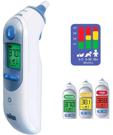 Braun Thermoscan 7 IRT6520 European Version Thermometer | Clear Display - Buy Online on GoSupps.com