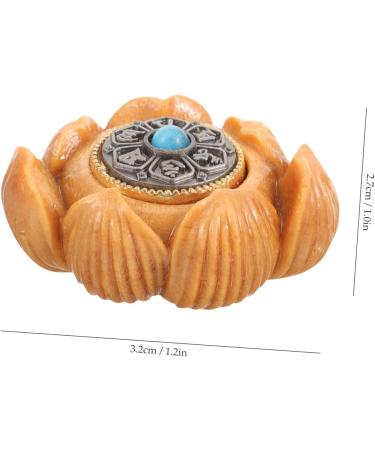 Toddmomy Vintage Buddha Pearl Statue | Handcrafted Mini Retro Zen Figure | Feng Shui Home Decor & Ornaments - Buy Online on GoSupps.com