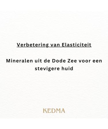 Kedma Facial Cream with Collagen and Dead Sea Minerals AntiAging and Nourishing For all skin types 50g - Buy Online on GoSupps.com