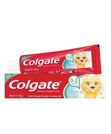 Toothpaste for children 0-2 years strawberry flavor - 50ml