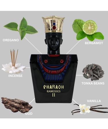 BHARARA Pharaoh Ramesses II Eau De Parfum Spray 100ML (3.4 OZ) Bold Spicy & Deeply Smoky With A Luxurious Finish Of Oud Leather & Vanilla. - Buy Online on GoSupps.com