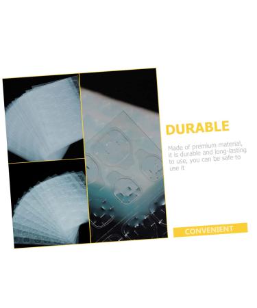 HAPINARY 30 Sheets Manicure Jelly Stickers Fake Nail Glue Sticker Convenient Manicure Paste Fake Nail Pastes Labeling Stickers Labels Water Proof Silica Gel Fake Nail Stickers - Buy Online on GoSupps.com