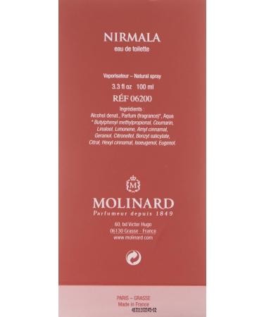 Nirmala by Molinard Eau De Toilette Spray for Women - 3.3 Oz / 100 Ml | International Shipping Available - Buy Online on GoSupps.com