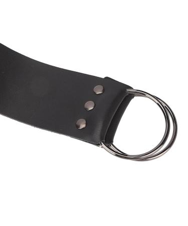 Premium Leather String & Double-Layer Straps for Razor & Knife Sharpening - Black & White - Buy Online on GoSupps.com