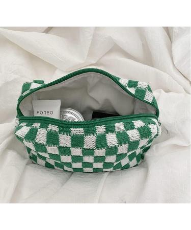 Shop Large Capacity Makeup Bag & Cosmetic Organizer for Women - Green Travel Storage with Pencil & Brush Holder - Buy Online on GoSupps.com