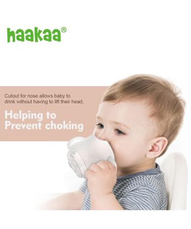 Haakaa Silicone Toddler Cups - BPA Free Training Cups for Babies 6 Months+ - 5oz Clear - Buy Online on GoSupps.com