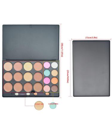 Phantomsky 20 Colors Contouring Palette | Camouflage Concealer & Makeup Combination | Ideal for Flawless Coverage - Shop Now - Buy Online on GoSupps.com