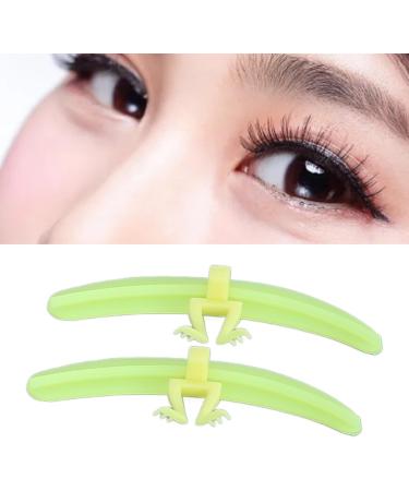 Reusable Silicone Curler Pads & Eyelash Separator Tool - Washable Lash Extension Assist for Beauty Salons - Green - Buy Online on GoSupps.com