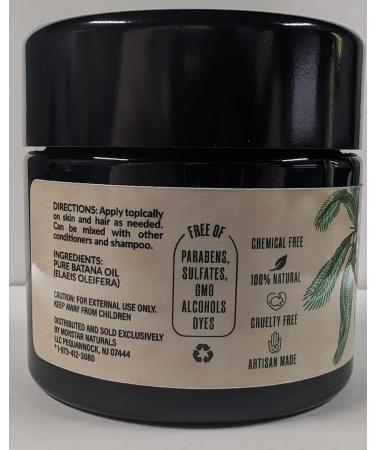 Batana Oil - Dr. Sebi Approved Raw Batana Oil for Hair Growth - 3.4 oz | Buy Internationally - Buy Online on GoSupps.com