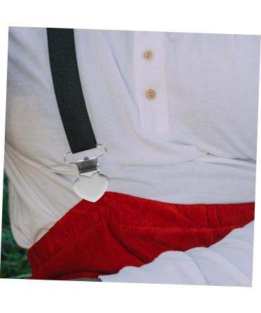 FRCOLOR 90 STK Peach Heart Pacifier Holder Clips | Stainless Steel Snable Clip for Baby Braces & Heart-Shaped Pacifier Tape - Buy Online on GoSupps.com