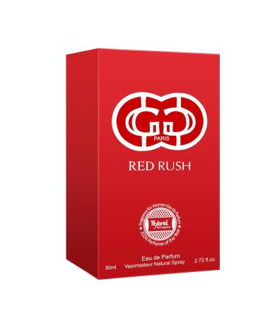 Hybrid & Company Women Red Rush Eau De Parfum Natural Spray Vaporisateur 3.4 Fl Oz RED RUSH 3.4 Fl Oz (Pack of 1) - Buy Online on GoSupps.com