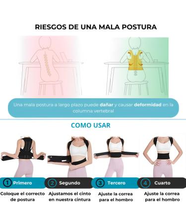 Ergonomic Back Correction Belt - Improve Posture & Relieve Pain | Large Size for All Body Types - Buy Online on GoSupps.com