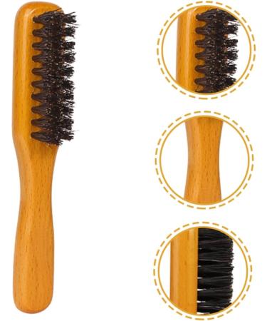 Beavorty Pocket Beard Brush Set - Natural Bristle Bartkamm for Men | Travel-Friendly Grooming Tool for Beards & Neck Care - Buy Online on GoSupps.com