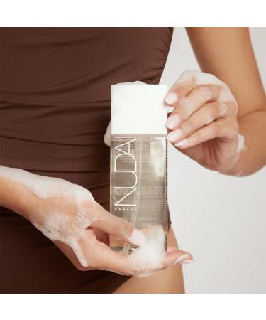 Nuda Body Wash | Sulfate & Paraben Free Self-Tan Aftercare Cleanser | Long-Lasting Streak-Free Tan | Antioxidants Vanilla & Lemon Extract | 250 mL with Pump - Buy Online on GoSupps.com