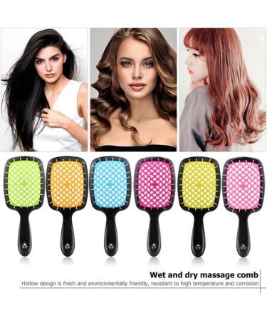 Comb 1 Piece Of Wide Toothed Air Cushion Comb Massage Dry Wet Comb Hollow Comb Salon Hair Brush Set Wide Tooth Comb (Color : B) - Buy Online on GoSupps.com