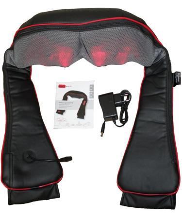 Kraftwerk Wireless Shiatsu Neck & Back Massager with Infrared Heat - 3D Rotating Massage Belt for Shoulder Relief - Buy Online on GoSupps.com