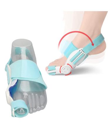 Thicken Silicone Hallux Valgus Corrector for Bunion Pain Relief - Lake Blue - Buy Online on GoSupps.com