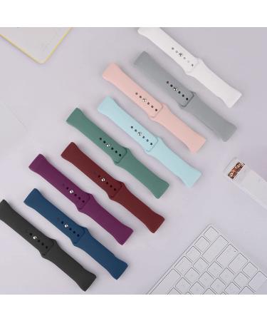 3 Pack Silicone Bands for Fitbit Charge 4 Bands for Women Men  Soft Breathable Sport Replacement Wristbands for Fitbit Charge 4/Charge 3/Charge 3 SE (Black/Navy Blue/Grey  Small) Black/Navy Blue/Grey Small - Buy Online on GoSupps.com