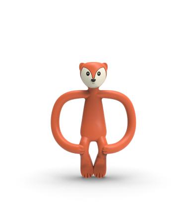 Matchstick Monkey Antimicrobial Silicone Teether & Gel Applicator Easy To Grip BPA Free 3 Months Old+ 11 cm Fudge Fox Fudge Fox 3 Months Old+ 1 Animal Teether