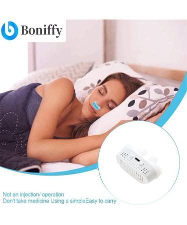 2023 Upgraded Portable Electric Anti-Snoring Device - 3 Levels, Variable Speed, Snoring Solution Nose Clip (Blue) - Buy Online on GoSupps.com