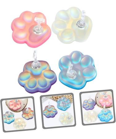 Ipetboom 4 Sets exercise rack nail stand nail polish manicure Symphony nail tips practice holders resin with base base nail holder nail art stand portable bracket Accessories - Buy Online on GoSupps.com