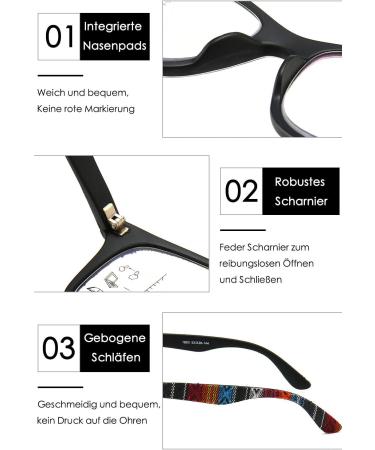 Koosufa Progressive Multifocus Reading Glasses for Men & Women - Anti-Blue Light Retro Design Wood Color Available in Multiple Strengths - Buy Online on GoSupps.com