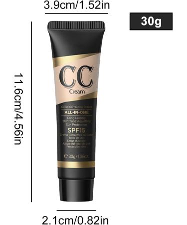 CC Cream | Spf15 Foundation Cosmetics Face Concealer Makeup - Makeup Primer 30g Skin Tone Insulation Cream Adjusting Face Primer Cosmetics Anloximt - Buy Online on GoSupps.com