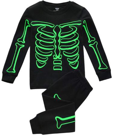 Unosheng Toddler Dinosaur Gloves & Pajama Set | Bright Cotton Halloween Nightwear for Boys 4-5 Years - Buy Online on GoSupps.com