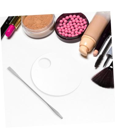  Ipetboom Ipetboom Cosmetic Mixing Palette with 1 Spatula Foundation Mixing Tray Travel Size Palette for Beginner Artists - Buy Online on GoSupps.com