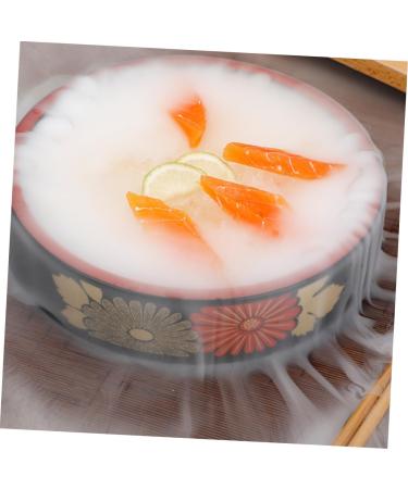 Alipis Sushi Plate Flatware Decor Molecular Cuisine Plate Ice Sashimi Storage Plate Yusheng Rice Cooker 27X27X5.5CM Assorted Color - Buy Online on GoSupps.com