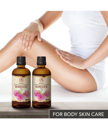 Climbing Root Oil 2x100ml - Pure Arctium Lappa Burdock Oil for Hair Care | Best Spa & Hair Oil - Buy Online on GoSupps.com