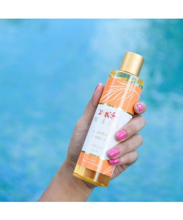 PURE FIJI Nourishing Exotic Coconut Oil with Vitamin E - Mango Scented Body & Massage Oil 8oz - Buy Online on GoSupps.com