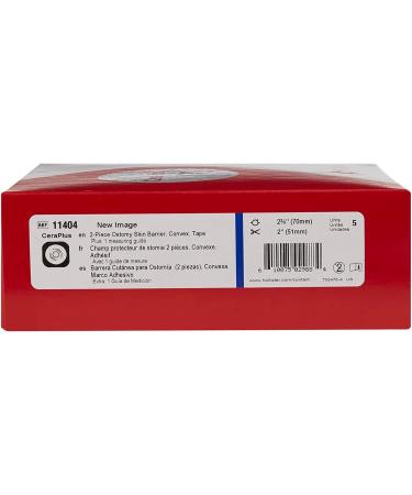 Hollister 11404 New Image Convex CeraPlus Skin Barrier 2-3/4 - Box of 5 with Tape | Shop Now - Buy Online on GoSupps.com
