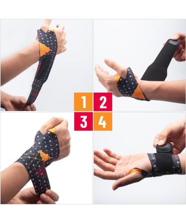 Ultra-Thin Wrist Brace for Men & Women | Strong Wrist Support for Gymnastics Yoga Push-Ups & Aerobics - International Shipping Available - Buy Online on GoSupps.com